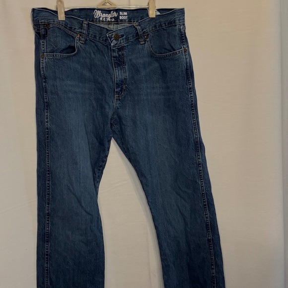 Wrangler Retro Slim Boot Jeans Mens Size 36x32 A0014030 1077MW2WO - Picture 2 of 8